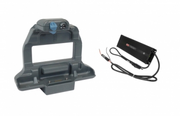 Getac ZX70 Powered Charging Cradle & 12-32V Material Handling Isolated Power Adapter (7170-0686-11)